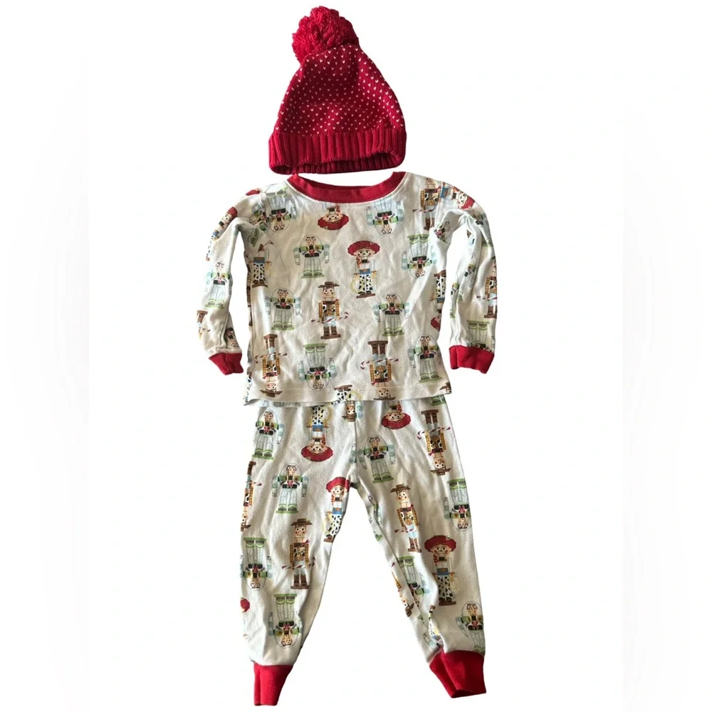 Holiday Unisex Christmas Bundle Toy Story Pajamas / Carters 18-24 Mo